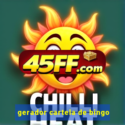gerador cartela de bingo